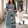 Mahnur MN-855 Cotton Chikankari Suit with Khaddi Net Dupatta
