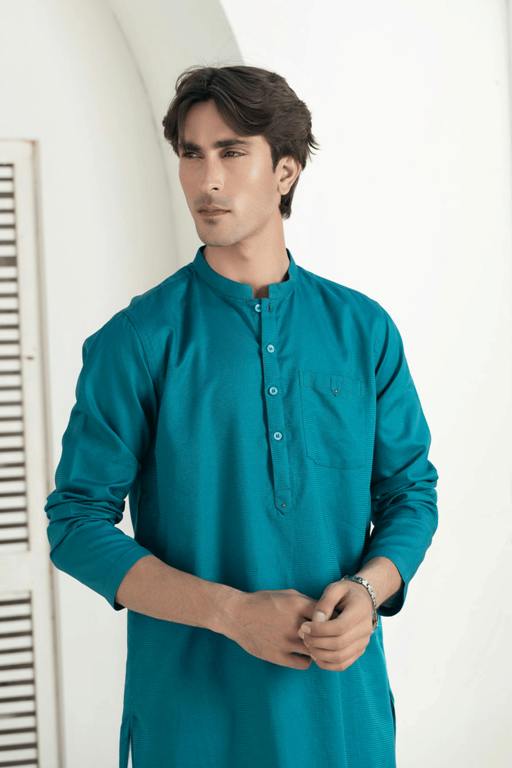 Men soft cotton unstitched shalwar kameez fabric 4.5 meter Pakistan