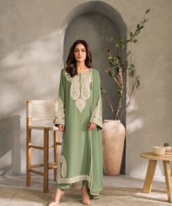 Mirana MR-137 Airjet Lawn Heavy Embroidered Suit