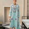 Crimson CM-861 Schiffli Lawn Suit with Organza Dupatta and Cambric Trouser