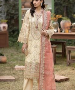 Imrozia IM-866 Lawn Chikankari Suit with Khaddi Net Dupatta