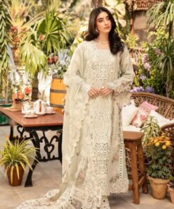 Elaf EF-865 Luxury Chikankari Cotton 3 Piece Suit Festive Collection 2026
