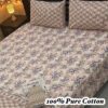 Diamond Soft Pure Cotton King Size Bedsheet PK-25 for Double Bed