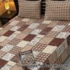 Imperial Comfort Pure Cotton King Size Bedsheet PK-22 for Double Bed