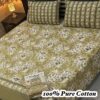 Royal Heritage Pure Cotton King Size Bedsheet PK-21 for Double Bed