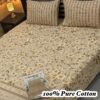 Grand Reserve Pure Cotton King Size Bedsheet PK-20 for Double Bed