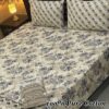 Elegant Pure Cotton King Size Bedsheet PK-13 for Double Bed