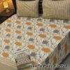 Classic Pure Cotton King Size Bedsheet PK-11 for Double Bed