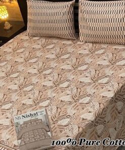 Premium Soft Cotton King Size Bedsheet PK-05 for Double Bed