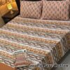 Elegant Pure Cotton King Size Bedsheet PK-06 for Double Bed