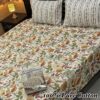 King Size Pure Cotton Bedsheet PK-02 with Pillow Covers for Double Bed