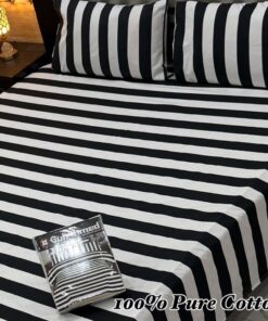 Velvet Touch Pure Cotton King Size Bedsheet PK-26 for Double Bed