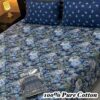 King Size Pure Bedsheet 3 Piece Set for Double Bed PK-36 – Elite Serenity Pure Cotton Bedsheet