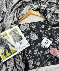 The Bin Saeed PR-224 Unstitched 3-Piece Digital Printed Lawn Suit is a remarkable addition to the latest summer fashion collection, offering a perfect combination of comfort, elegance, and modern style. Designed for women who appreciate premium-quality fabrics and contemporary prints, this outfit showcases sophisticated digital patterns that enhance your overall appearance. Whether you're dressing for everyday wear, casual gatherings, or seasonal occasions, this beautiful lawn suit provides a fashionable solution for every wardrobe.