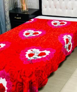 Single Bed AC Blanket Printed Design 20 Soft Breathable Skin Friendly Blanket