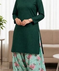 Maria B TP-95 Two Piece Chikankari Embroidered Lawn Suit with Digital Printed Trouser