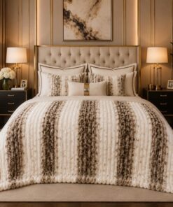 Bubble Printed Blanket BP-08 Luxury AC Blanket Double Bed Cozy Fleece Pakistan