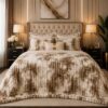 Bubble Printed Blanket BP-09 Luxury AC Blanket Double Bed Cozy Fleece Pakistan