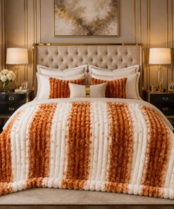 Bubble Luxury Printed Blanket
