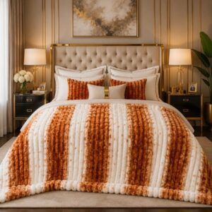 Bubble Printed Blanket – Luxury AC Blanket for Double Bed