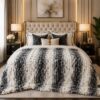 Bubble Printed Blanket BP-02 Luxury AC Blanket Double Bed Cozy Fleece Pakistan
