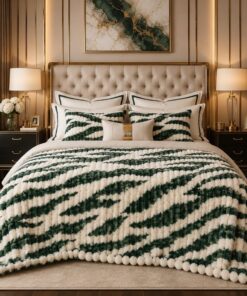 Bubble Printed Blanket BP-03 Luxury AC Blanket Double Bed Cozy Fleece Pakistan