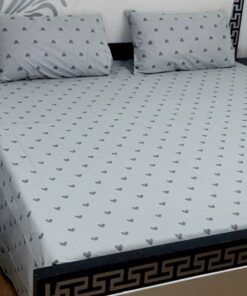 Beautiful Pure Cotton King Size Double Bedsheet Set | Jalwa Store