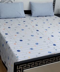 Elegant Cotton Bedding Set with Two Matching Pillow Covers | Jalwa Store