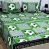 Export Quality Pure Cotton King Size Double Bedsheet Set 3 PCS | EXP-02 with Two Matching Pillow Covers