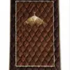 Premium Maroon Foam Jai Namaz with Unique Islamic Design, Soft Fabric and Foam Padding by Abu Hurairah Fabrics