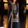 Asim Jofa AJ-986 Chiffon & Malai with Embroidered Gharara 3 Piece Suit 2026