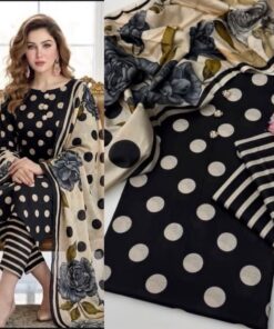 Lulusar NT-1021 Digital Printed Shamooz Silk Unstitched Suit with Matching Dupatta