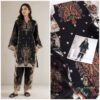 Lulusar NT-1009 Tie N Die Digital Printed Shamooz Silk Suit with Elegant Colorful Pattern