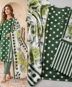 Lulusar NT-1030 Modern Tie N Die Shamooz Silk Printed Women's Unstitched Suit