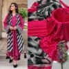 Lulusar NT-1025 Stylish Digital Print Shamooz Silk 3 Piece Women's Suit