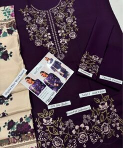 The core brilliance of the Beechtree DHK-675 lies in its premium foundation: the superior quality Airjet Dhanak fabric. Known for its heavyweight, dense weave, Dhanak provides exceptional thermal insulation against freezing temperatures while feeling incredibly soft against the skin. This package features a finely woven unstitched shirt paired seamlessly with a matching Dyed Airjet Dhanak Trouser. This anti-pilling, highly durable fabric ensures a structured, tailored drape that maintains its brand-new feel across multiple winter seasons, echoing the trusted durability found in the popular Mohagni Dhanak DHK-663 Suit.