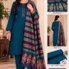 Premium Dhanak Marina Winter Unstitched 3 Piece Suit PR-118 Abu Hurairah Fabrics