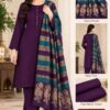 Dhanak Marina Winter Unstitched 3 Piece Suit PR-117 Abu Hurairah Fabrics
