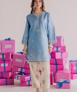 Abu Hurairah Fabrics Batik DN 359 Pure Dhanak Embroidered Winter Suit Details