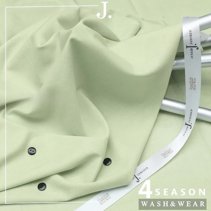 Pista Green Unstitched Wash and Wear Mens Suit for Pakistani Events
