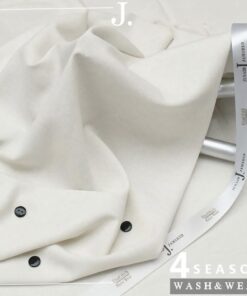 Off White Unstitched Wash and Wear Mens Suit for Pakistani Weddings