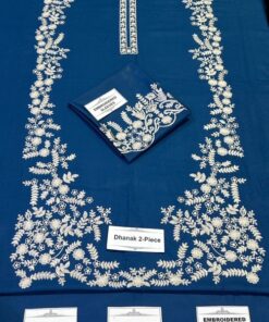 Urge DN-329 Premium Embroidered Dhanak Winter Outfit 