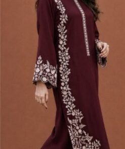 Urge DN-331 Pure Dhanak 2PC Heavy Embroidered Winter Suit 