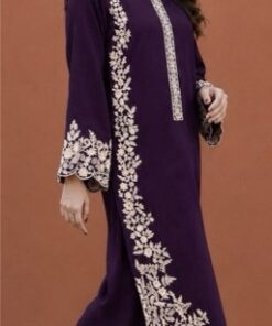 Urge DN-334 Premium Embroidered Dhanak Winter Outfit 