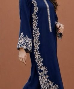 Urge DN-336 Pure Dhanak 2PC Heavy Embroidered Winter Suit 