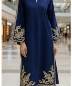 Urge DN-340 Heavy Embroidered Dhanak Suit by Abu Hurairah Fabrics 