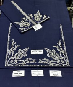 Urge DN-339 Premium Embroidered Dhanak Winter Outfit 