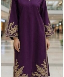 Urge DN-355 Unstitched Dhanak Embroidered Dress for Women 
