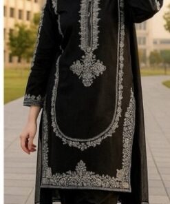 Urge DN-358 Heavy Embroidered Dhanak Suit by Abu Hurairah Fabrics 