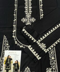 Urge DN-350 Heavy Embroidered Dhanak Suit by Abu Hurairah Fabrics 
